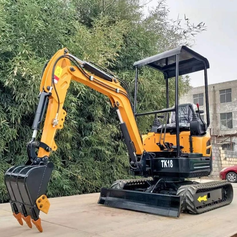 China 1.8 ton mini excavator with kubota engine