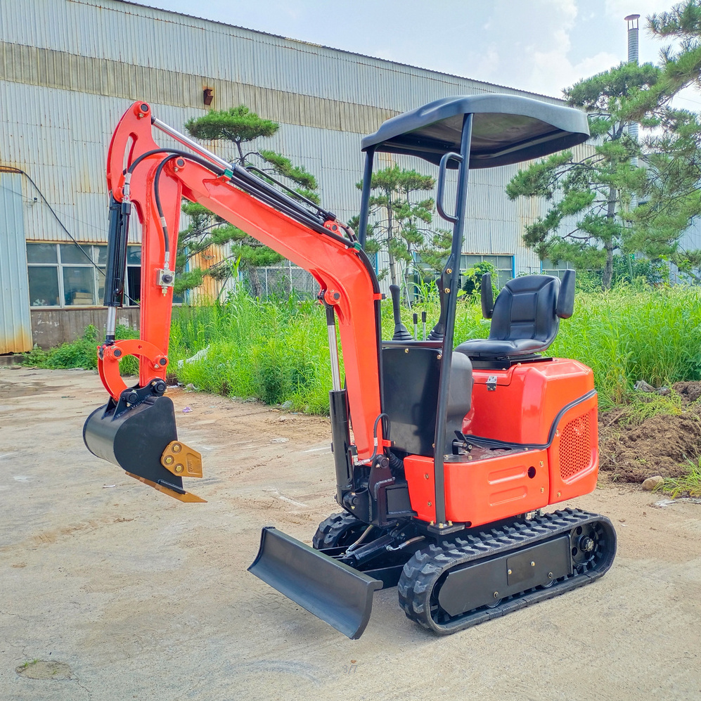 Small Excavator New Diesel Engine 1000kg Excavator Mini Excavator 1t From China