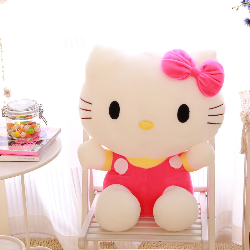 Wholesale stuffed & plush toy animal Kitty Dolls Cute Kitty Stuffed Toys Children And Girls Throw Pillows Kids Birthday Toys