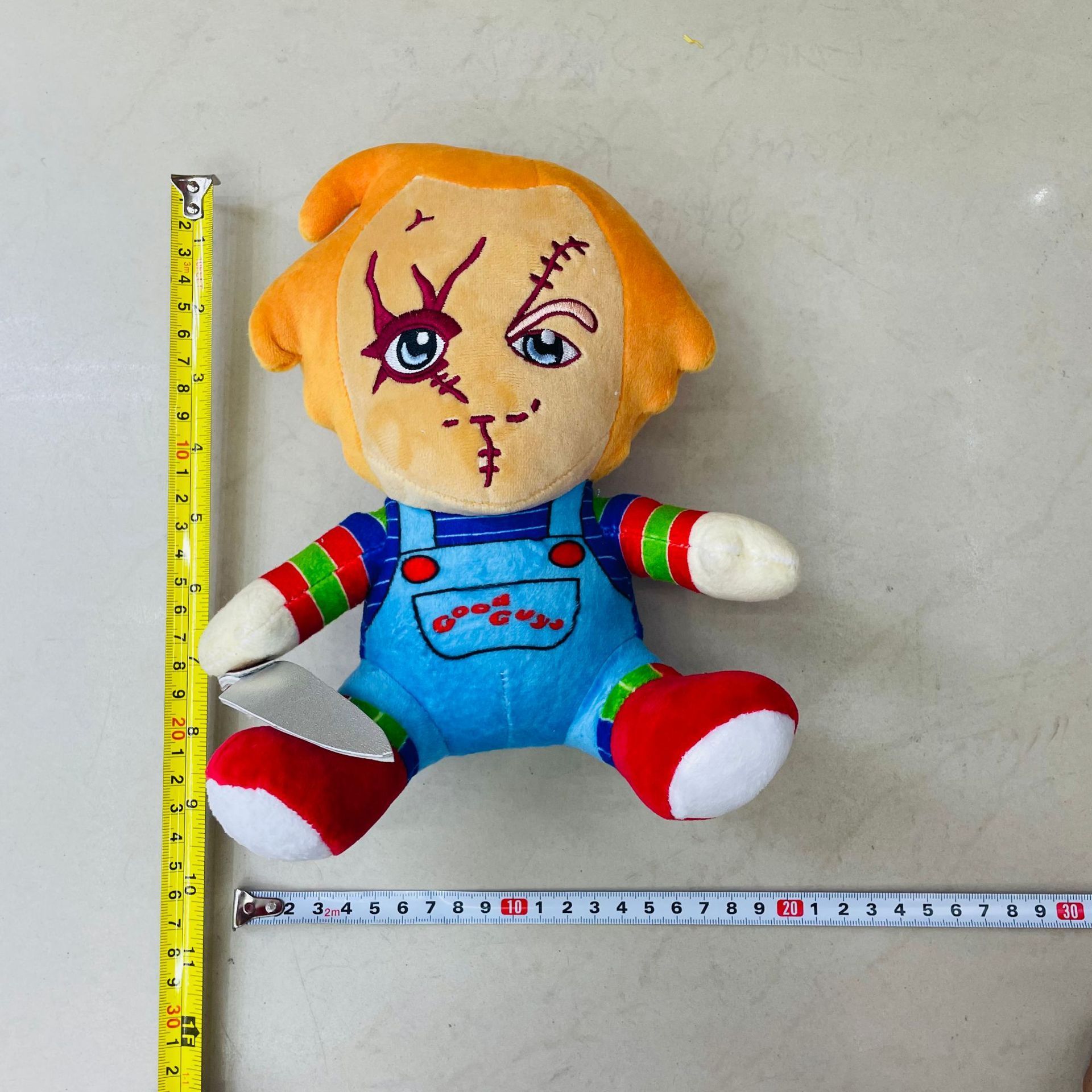 High Quality Plush Ghost Doll Movie Figure Stuffed Cartoon Plush Toy Doll Giant Soft Boy Chucky Doll Child Play plush toy