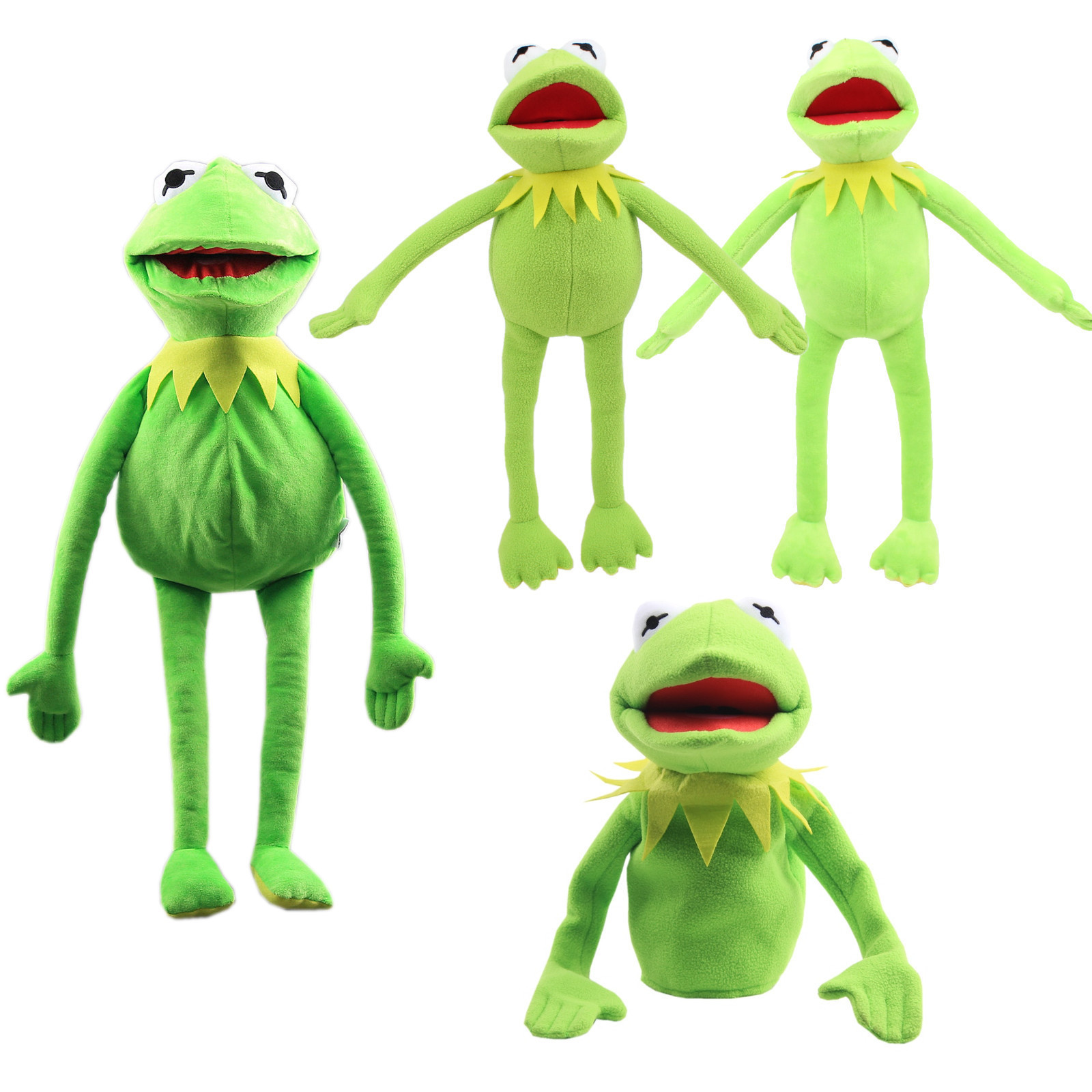 Cartoon Cartoon Creative Kermit Frog Stuffed Action Figure Sesame Street Toy Hand Puppet Mouth Puppet Children'S Gift