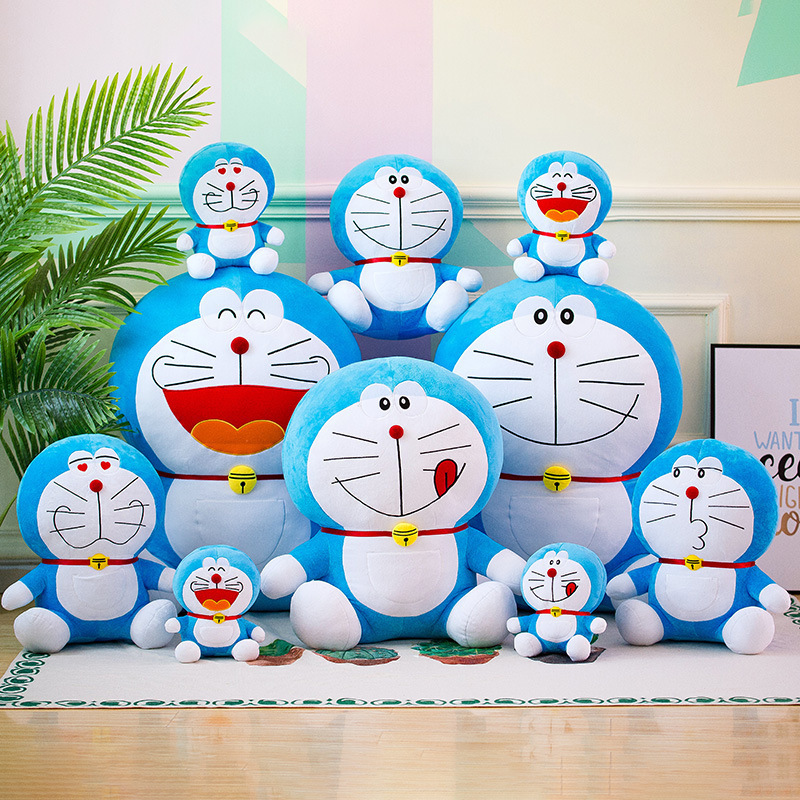 Doraemon Plush Toy Large Jingle Cat Stuffed Doll D Cat Plush Toys Cartoon Stuffed Dolls Cheap Wholesale Doraon for Kids Gifts