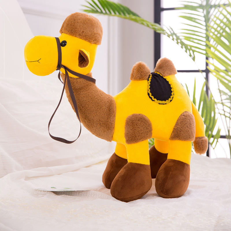 Desert camel plush toy doll plush creative cute grabber doll welfare activities gifts children's birthday gifts  stuffed animal