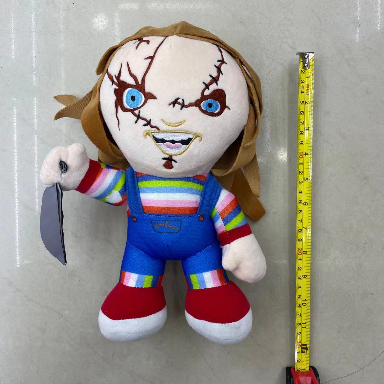 High Quality Plush Ghost Doll Movie Figure Stuffed Cartoon Plush Toy Doll Giant Soft Boy Chucky Doll Child Play plush toy