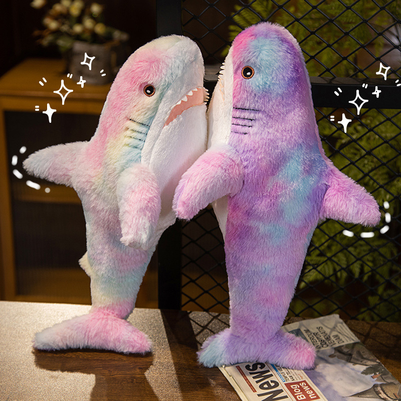 Wholesale Giant Shark Plush Toy Shark Sleeping Bag Bite Me Plush Sharks Tatami Sofa Bed Stuffed Animal Toys Animal Sleeping Bag