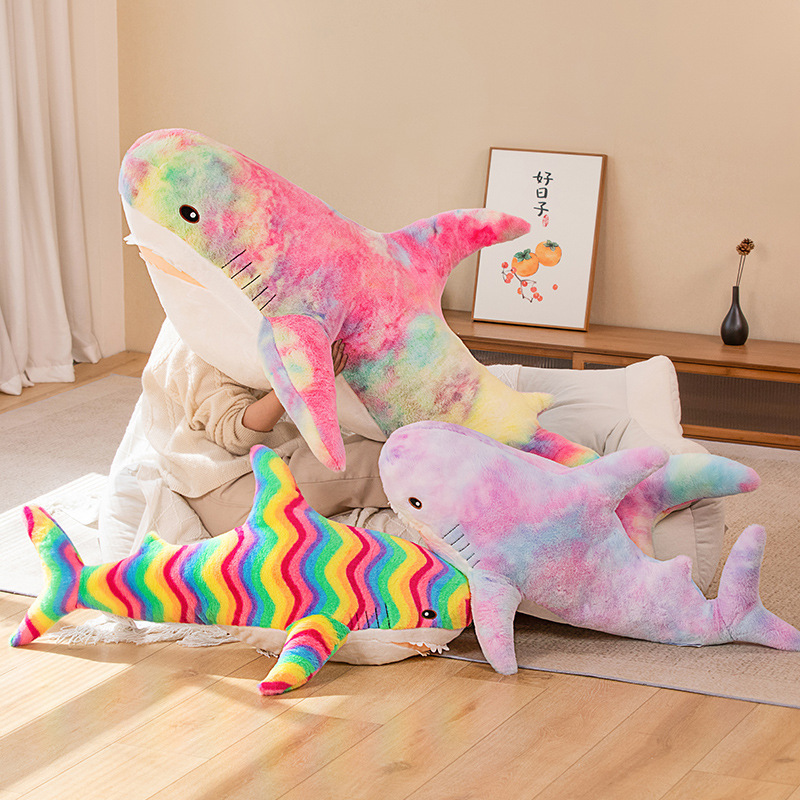 Wholesale Giant Shark Plush Toy Shark Sleeping Bag Bite Me Plush Sharks Tatami Sofa Bed Stuffed Animal Toys Animal Sleeping Bag