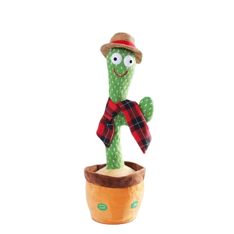 Biggest Sellers In Europe And America Singing Light Recording Swing Dancing Enchanting Cactus Light Music Recording Repeat Toy