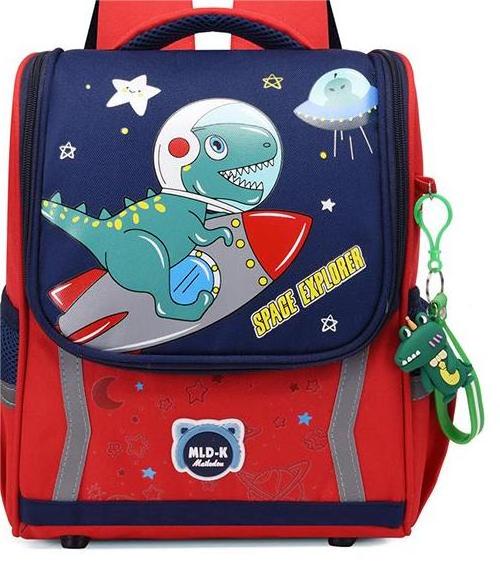 school backpack 2023 cartoon canvas large capacity waterproof kindergarten children space backpack