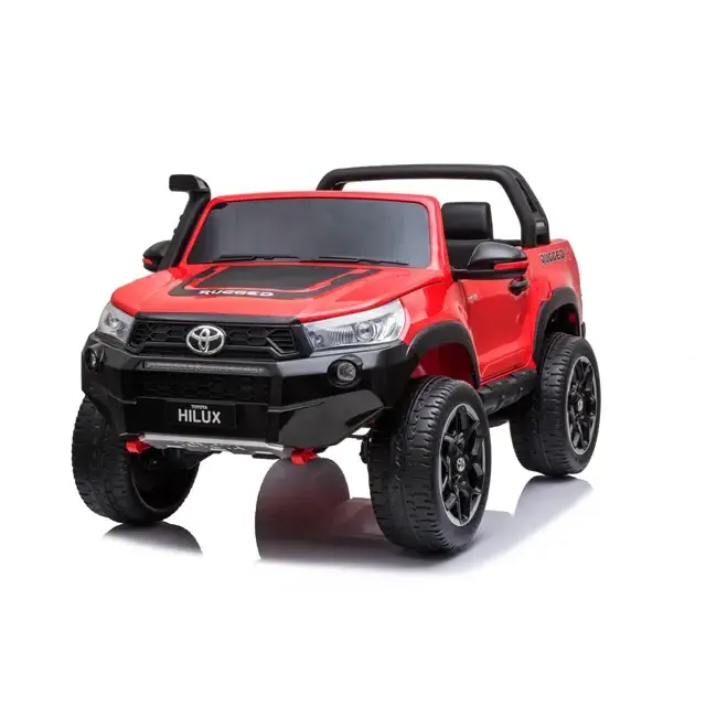 Licensed Toyota Hilux 2019 Leather seat electric kids cars ride on toys for kids