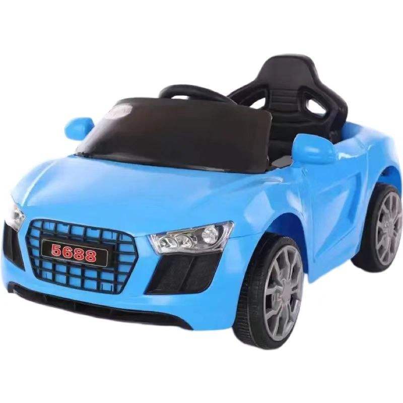 Powered Electric Car for Kids with Parent Remote Control, Lights, Horn, Music, Ride on Toys