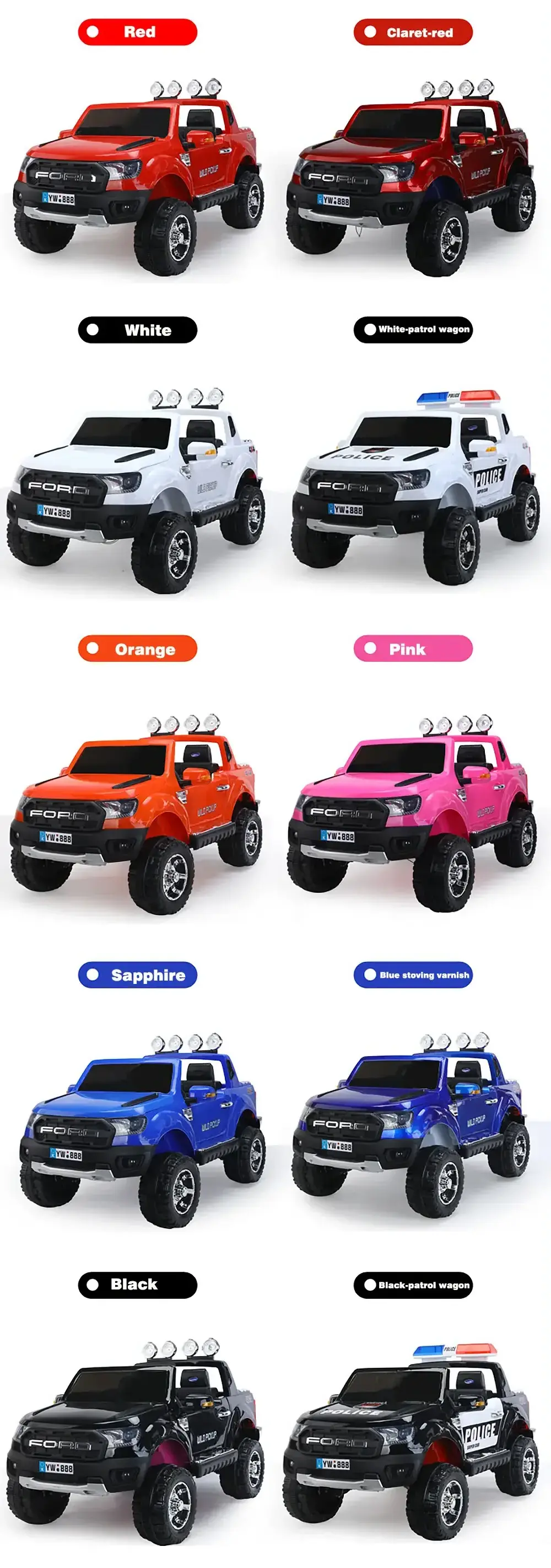 Battery remote control car for kids ride on /electric kids toys /2 Seat Powered 4X4 Kids Ride On Car