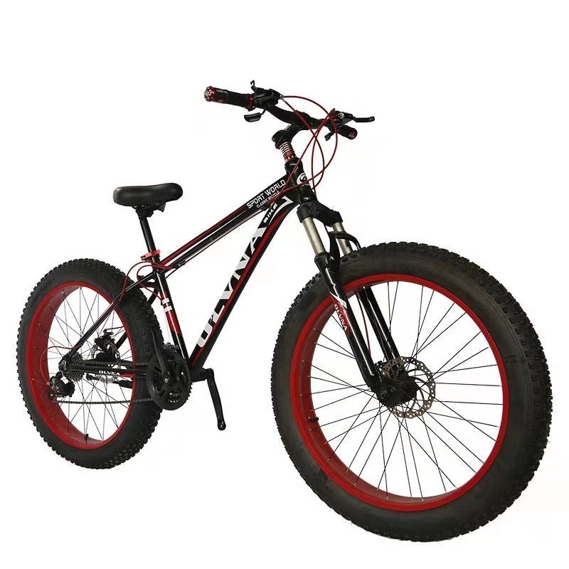 Wholesale fat tyre bike 21 inch China factory cheap snow adult bike aluminum alloy frame aro 29