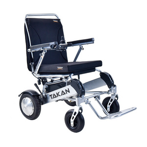 Electric Wheelchair Rear Drive Dual Electromagnetic Brakes 10 Inch Pneumatic Tires Rear Wheel