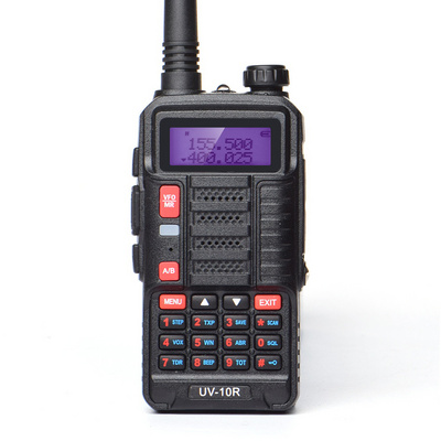 Original Baofeng UV-10R Dual Band HF Transceiver High Power 10W Professional UV10R Walkie Talkie Long Distance Two Way Ham Radio