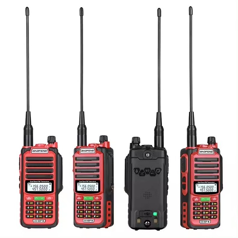 100% Original Baofeng UV-68 Pro Max V2 10W Walkie Talkie Waterproof High Power CB Ham Long Range Baofeng Waterproof Radios IP68