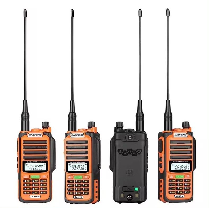 100% Original Baofeng UV-68 Pro Max V2 10W Walkie Talkie Waterproof High Power CB Ham Long Range Baofeng Waterproof Radios IP68