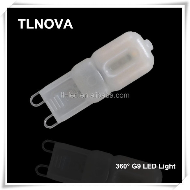 hot 360 Degree Mini G9 LED Lamp Light 230V 14pcs 2835SMD 3W G9 LED Light Bulb CE ROHS FCC