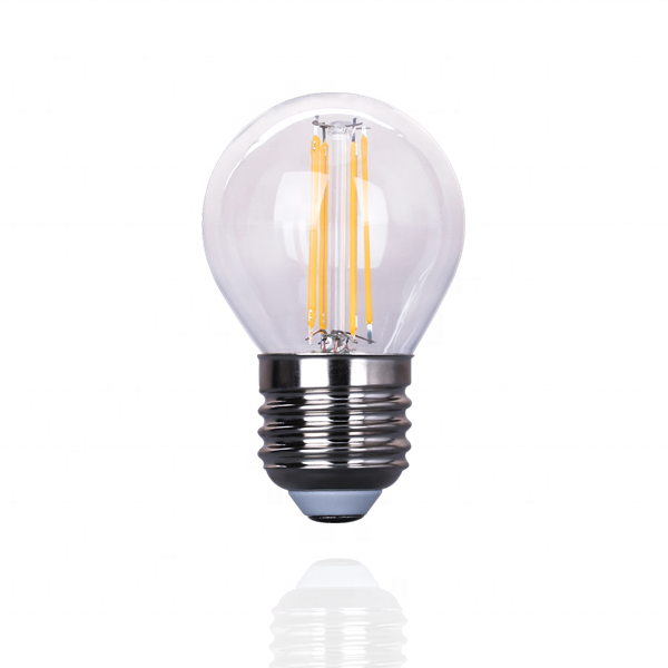 whole sale Cheap Filament LED bulb G45 2W 4W 6W Gold G45 Filament Edison Bulb E14 E27 B22 BA15 Brass CE Rohs FCC