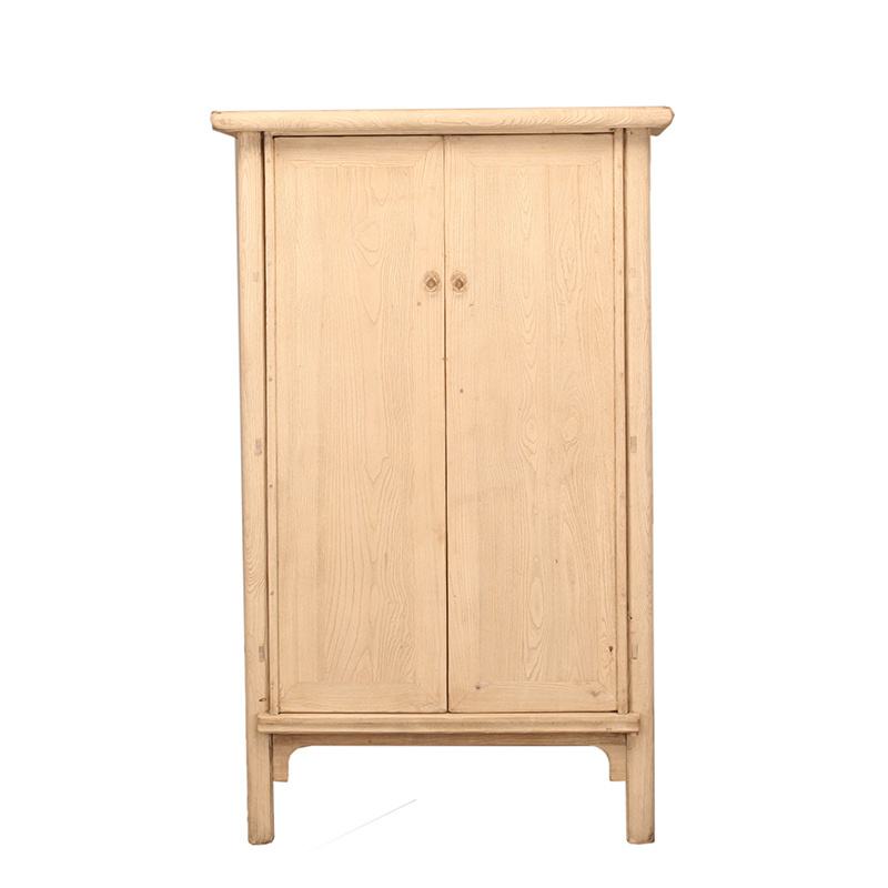 Chinese Reproduction Solid Wood Furniture- Living Room Natural Color Wardrobes