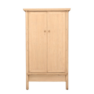 Chinese Reproduction Solid Wood Furniture- Living Room Natural Color Wardrobes