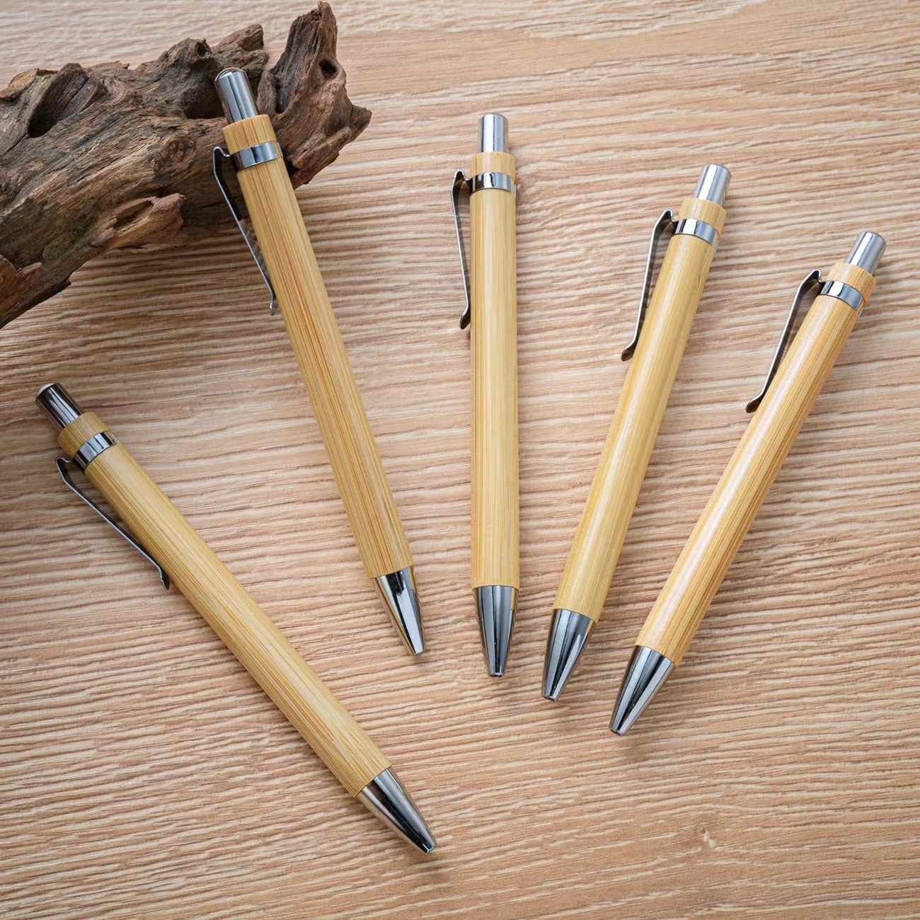 High quality bamboo pen promotion gift bamboo pen logo custom laser logo bamboo pen