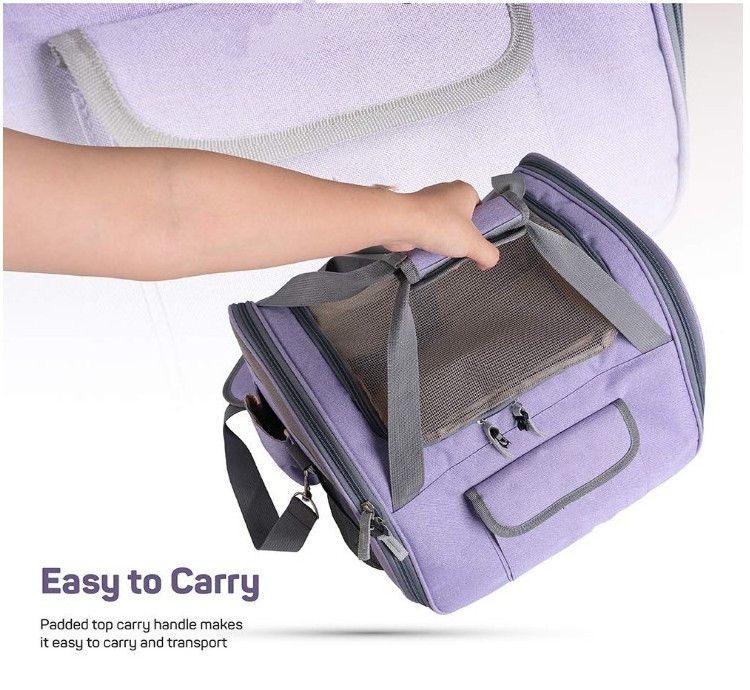 High quality Ventilated Pet Travel carrier tote Bag