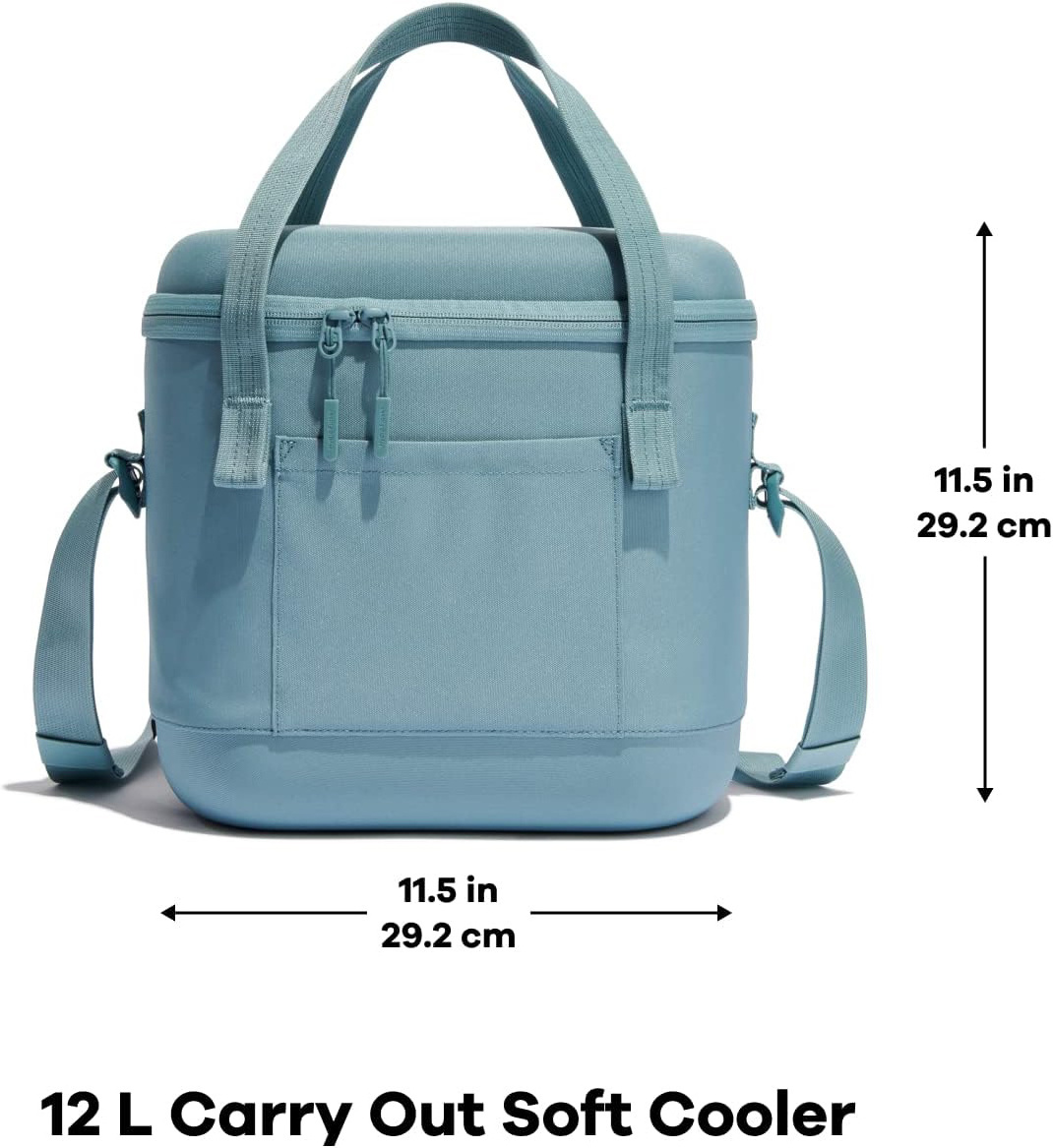 Customization Blue Sky Layer Aluminum Foil Picnic Breast Milk Pump Meal Shoulder Tote Cooler Bag