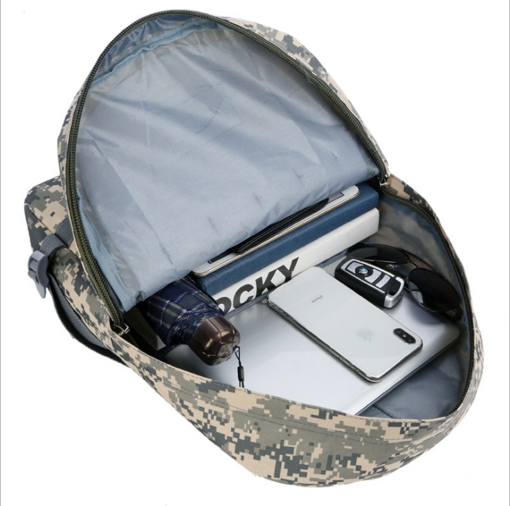 Jedi survival three-level camouflage travel backpack for students Tactical Backpack