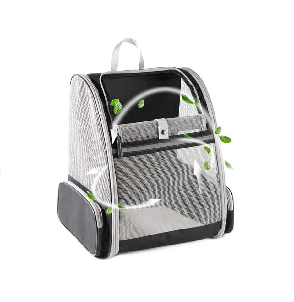 Innovative Traveler Bubble Backpack Pet Carrier for Cats and Dogs