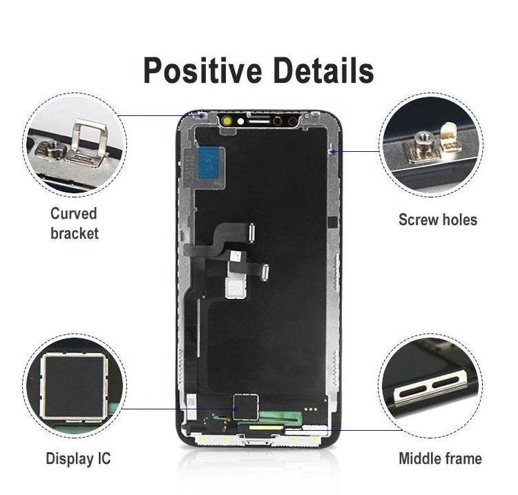 Factory 100% Tested Replacement For Iphone X XS 11 12 13 Pro Max Oled Lcd Original For Iphone 6 6s 7 8 Plus Display Lcd Screen