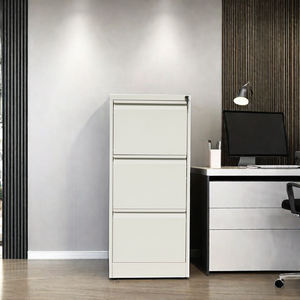 Legal Size Office 3-Tier A4 Metal Filing Cabinet Hanging File Alacena de Metal Dolap Kabinet Logam