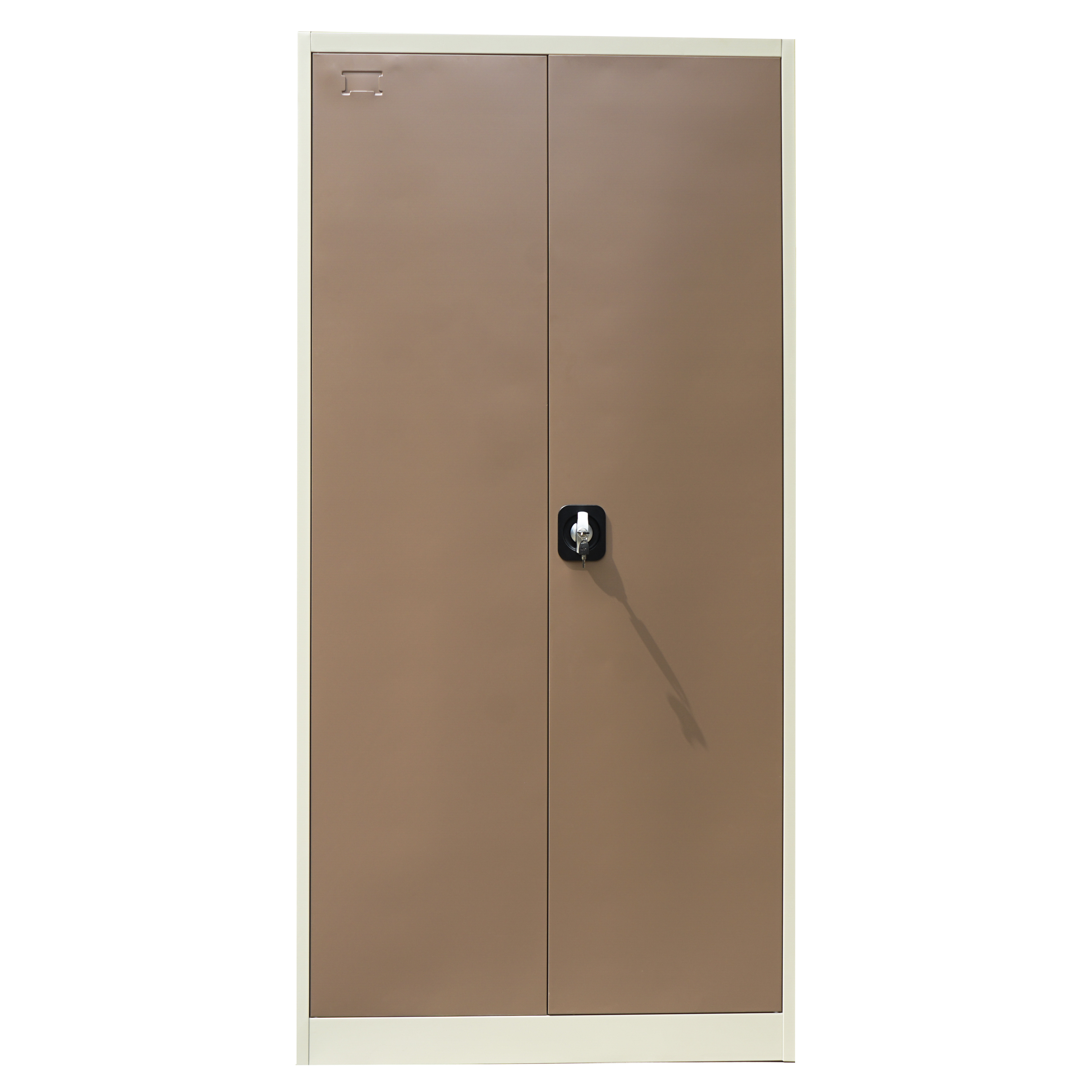 Hot sale new design vertical 2 door clothes storage locker godrej almirah assemble metal steel dressing durable wardrobe