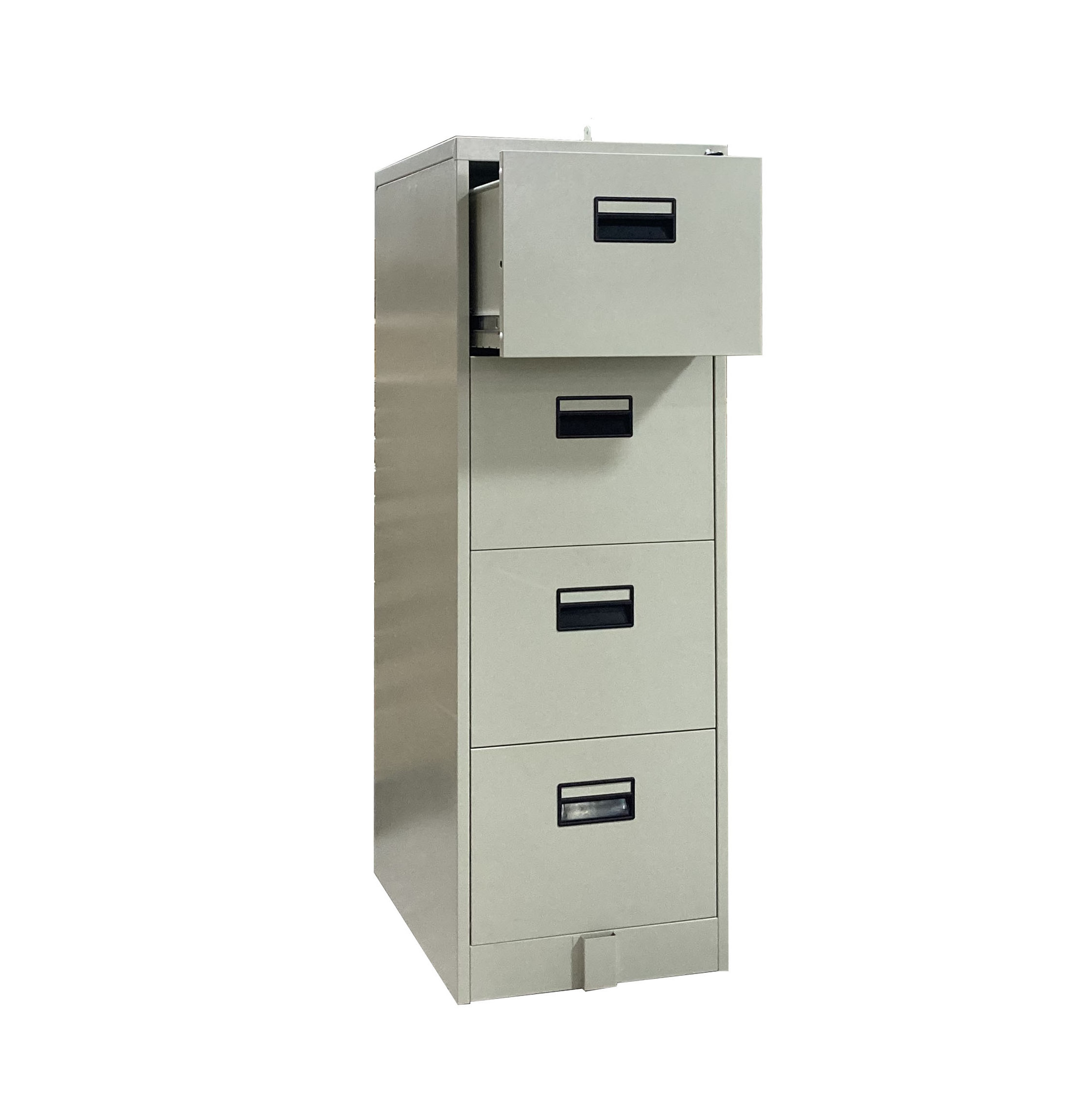 Factory price  hanging A4 folder Vertical storage 4 drawer steel filing cabinet archivero With locking bar