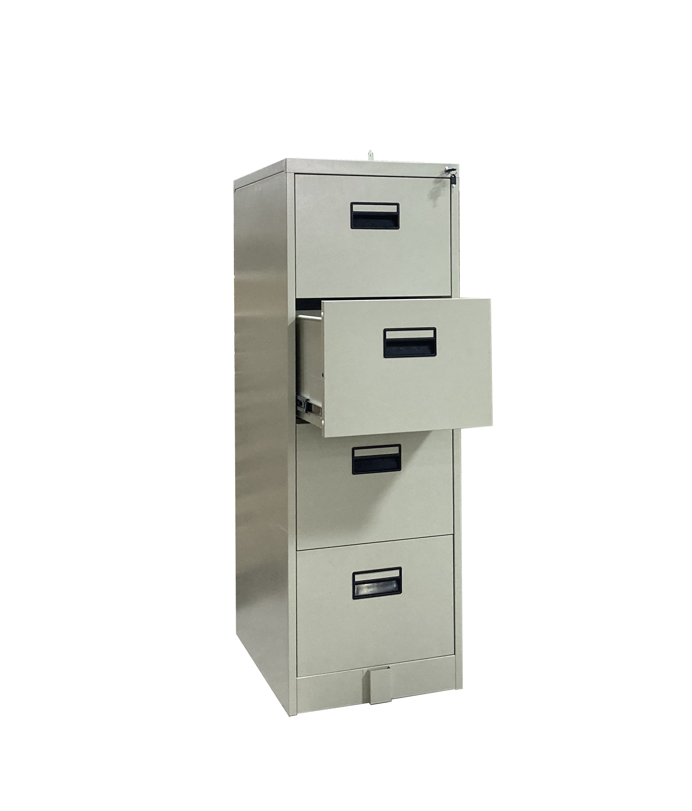 Factory price  hanging A4 folder Vertical storage 4 drawer steel filing cabinet archivero With locking bar