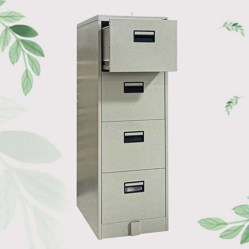 4 Drawer Steel Cabinet Vertical File Cabinet 4 Drawer Folder Metal Cabinet with locking bar