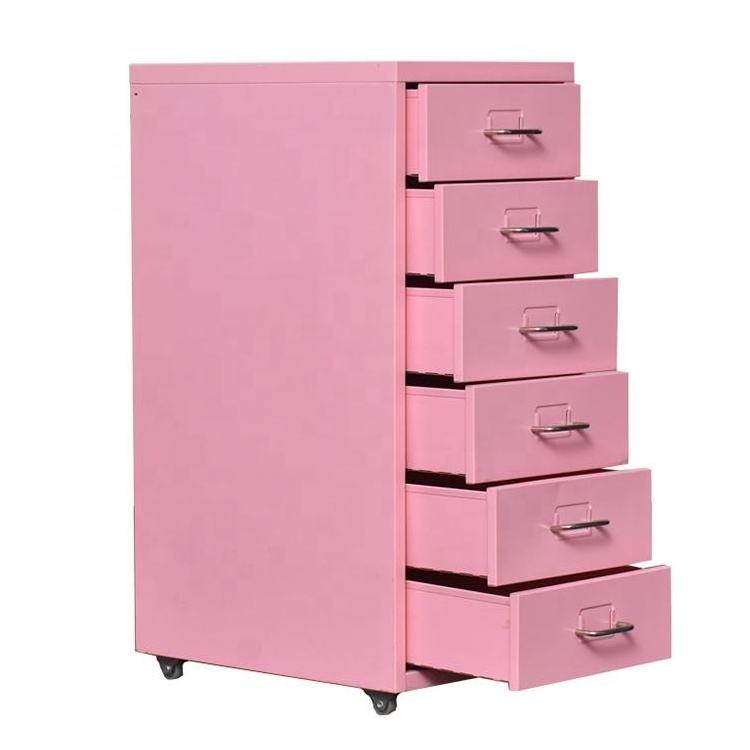 Foshan Factory Direct Sale Best Supplier Iron Filing Cabinet home and Office Furniture 5 drawers cabinet