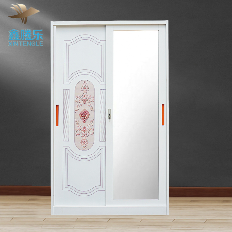 Custom cheap price closets assembled kids wardrobe clothes portable baby cupboard armoire