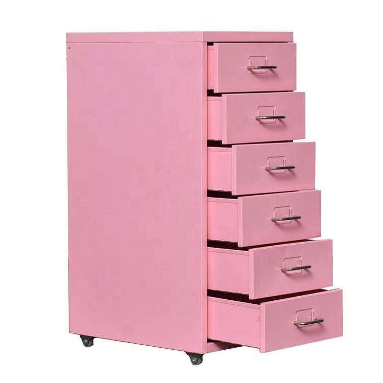 Foshan Factory Direct Sale Helmer narrow chest of drawers / 5 drawer mobile filing cabinets