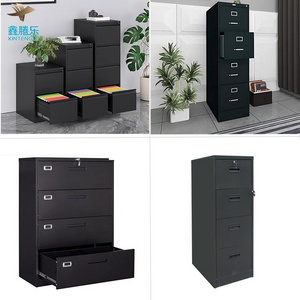 Archivadores Office Metal Storage File Cabinet with lock 2 Doors steel cupboard filling cabinet and Shelves lemari besi archiva