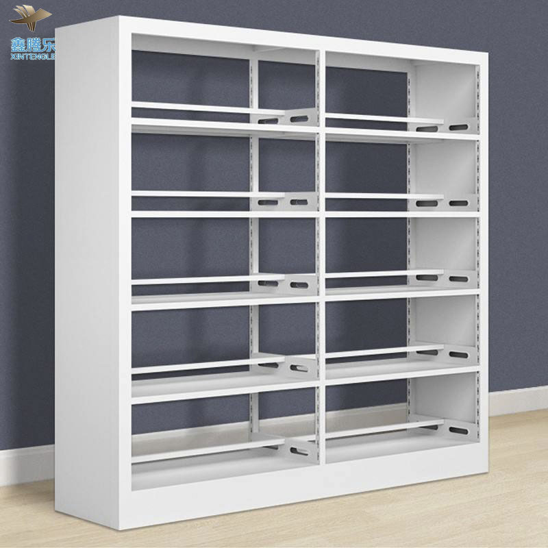 guangzhou factory direct sale School metal used book shelving for library