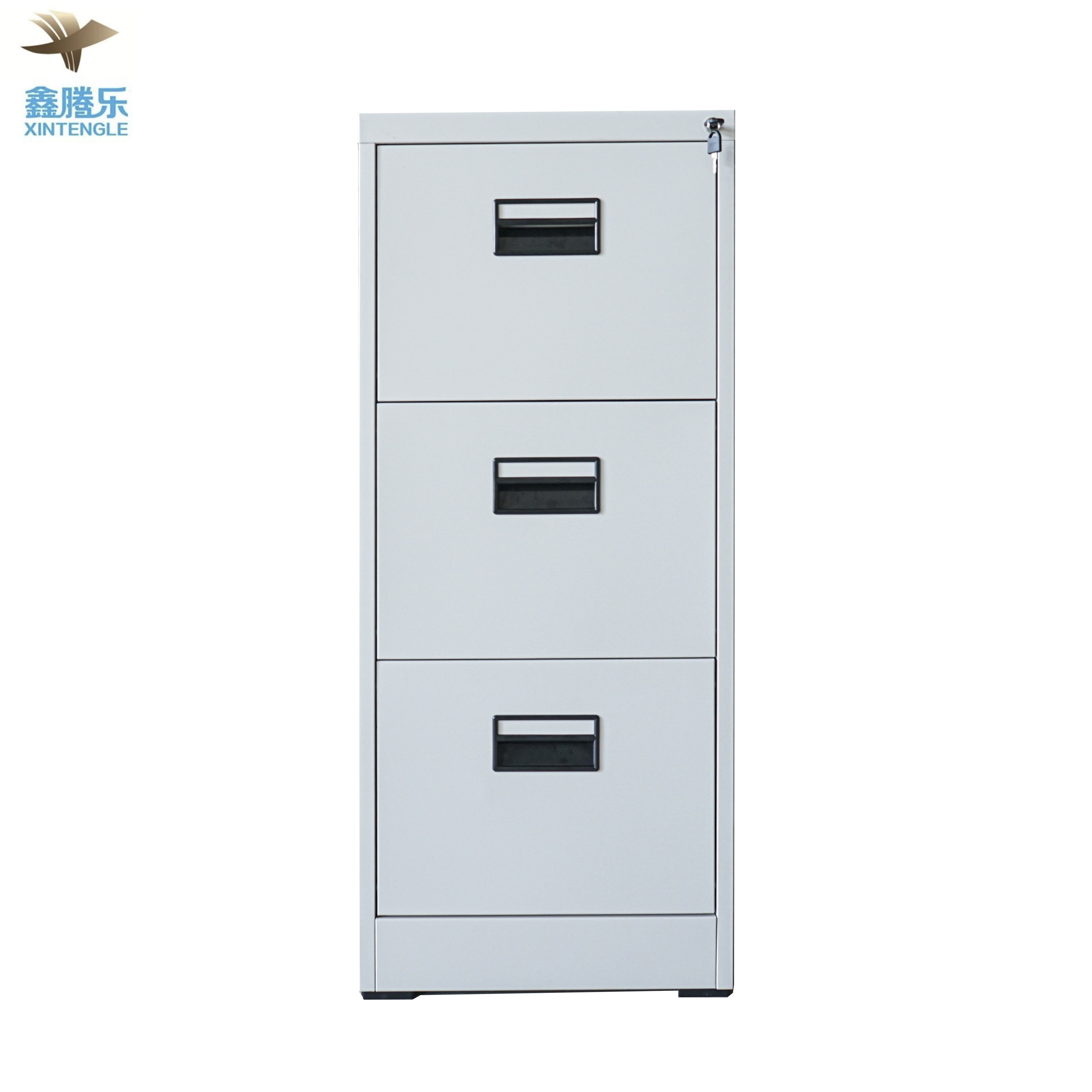 Office Steel 3-Tier FC-D4 File Cabinet Metal Storage Drawer Cabinet Alacena de Metal/Dolap Kabinet Logam Office Furniture