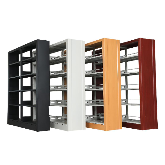 guangzhou factory direct sale School metal used book shelving for library