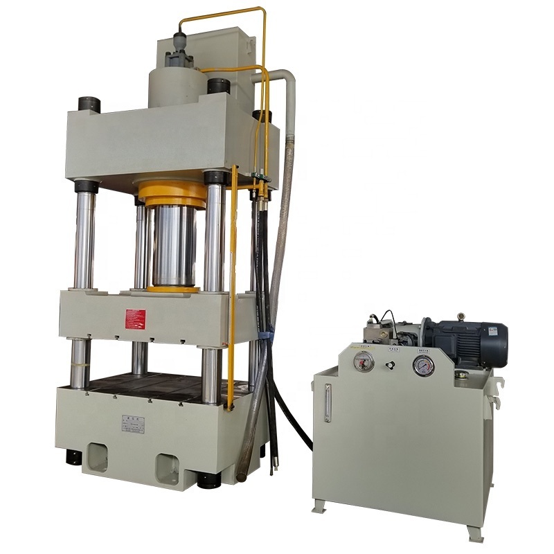 4 column hydraulic heat press machine for coin making