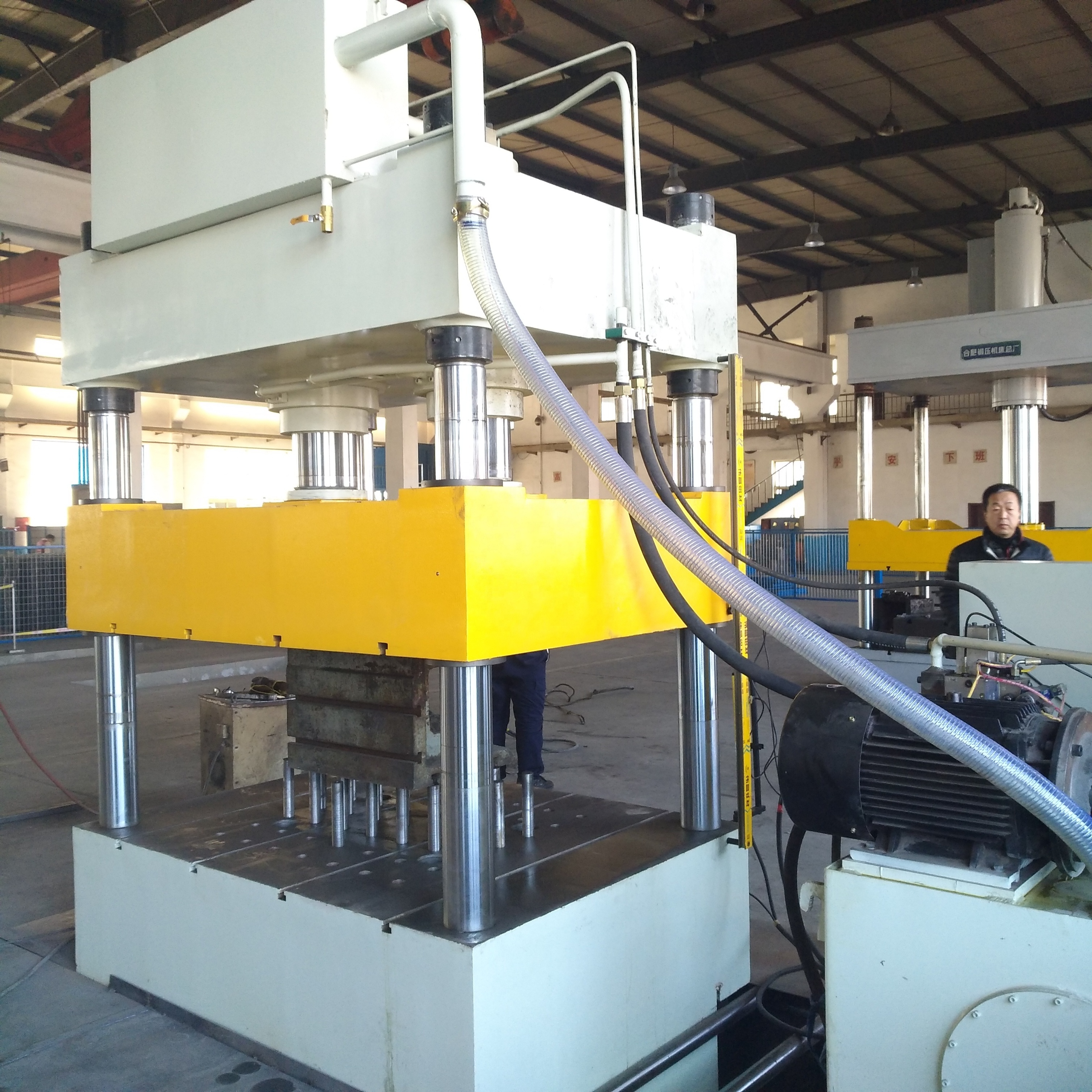 hydraulic shop press 500 ton  press four pillar lab hydraulic press machine deep drawing forming  pots and pallets