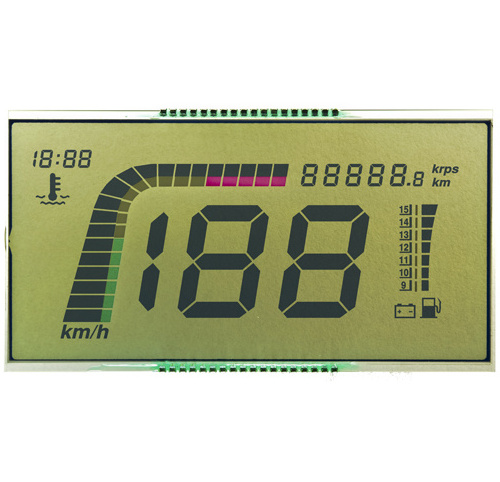 LCD display screen for motorbike