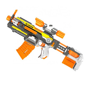 Hot Selling Soft Bullet Toy Guns For Kids Electric Motorized Automatic Foam Blaster With 30 Nerf-compatible Darts Christmas Gift