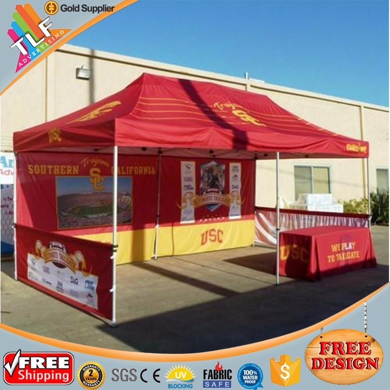 Outdoor custom food stall tent aluminium folding cheap  pop up tent food tents for sale