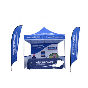 Promotional event tents aluminum trade show tent outdoor folding 10x10 canopy tent custom