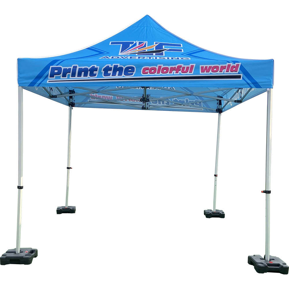 Heavy Duty Custom Printed 10x10 Pop Up Canopy Tent With Logo