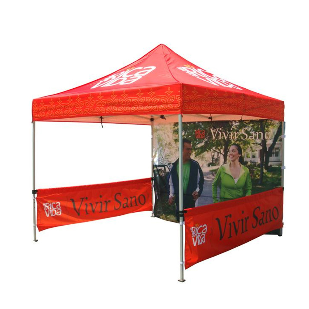 Promotional outdoor gazebo advertising tent canopy tent 10x10 trade show tent